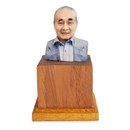 質感や細部まで忠実に再現！最大5cmサイズの胸像フィギュアです