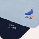 ロゴや名前を刺繍したオリジナルブランケットを1点から作成可能！