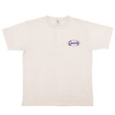 JEMORGAN 7.1oz 天竺ヘンリーネック半袖Tシャツ