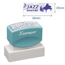 シヤチハタ 角型印2060号（印面サイズ：20×60mm）