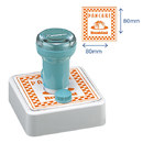 シヤチハタ 特角80号（印面サイズ：80×80mm）