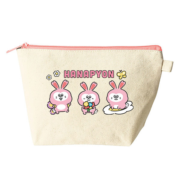 カラーファスナーキャンバスデイリーポーチ