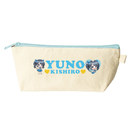 カラーファスナーキャンバスロングポーチ