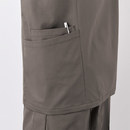 内側にペン差し付きの2重構造ポケット