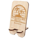 木の風合いが生かせるレーザー加工