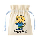 コットンカラーリボン巾着（S）