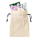 トラベル用の仕分けポーチやホテルのアメニティ入れなどラッピング資材にも