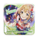 正方形ハートホロ缶バッジ