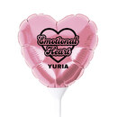 ハート型フィルム風船 13cm