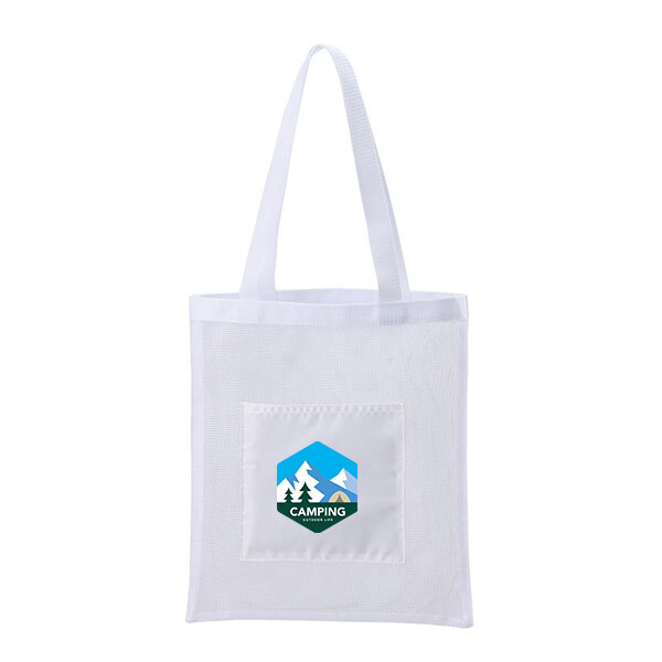 メッシュフラットトート