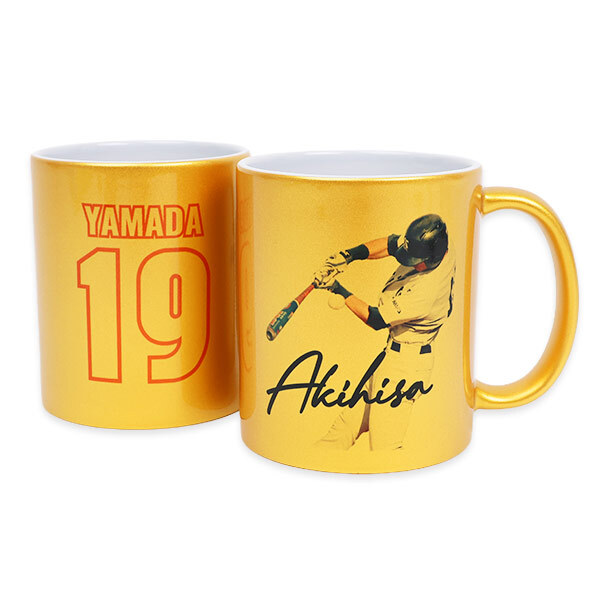 金色ペアマグカップ