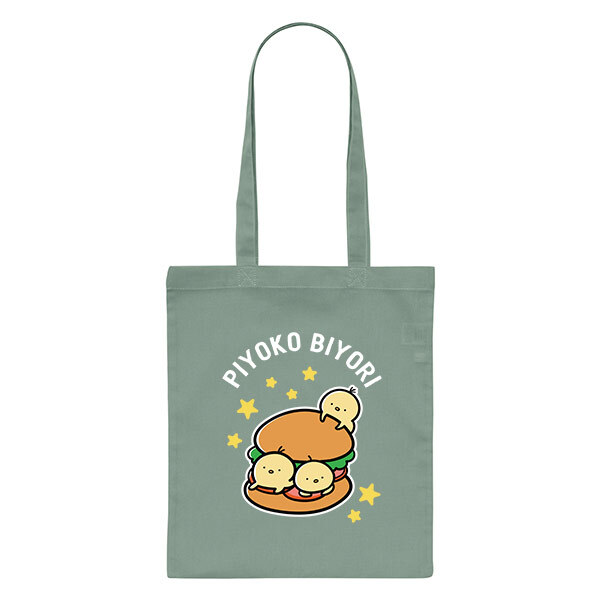 3.8oz デイリーフラットトートバッグ（S）　アイテムカラー：スモーキーグリーン