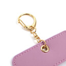 PUレザーとゴールド金具の組み合わせで高級感があります