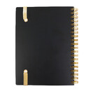 表紙・裏表紙はマット仕上げの白厚紙で、傷がつきにくい上質仕様です