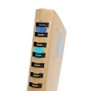 リングがむき出しにならないS.C.製本