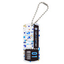 タグ型キーホルダー（水玉ラメ）