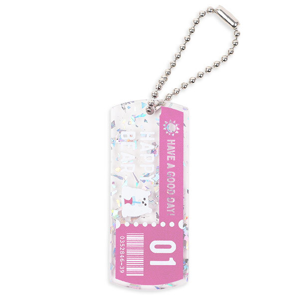 タグ型キーホルダー（シルバーホログラム）