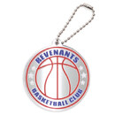 円形キーホルダー（ミラー）