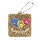 正方形キーホルダー（ゴールドラメ）