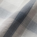 製品洗いを施すことでハリ感をほどよく抑え、生地にやわらかな風合いをプラス