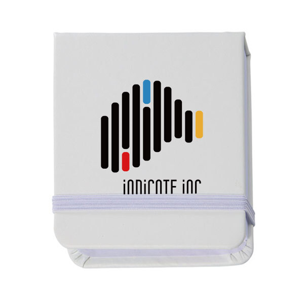 合皮カバー付箋セット（S）アイテムカラー：ホワイト