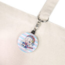 バッグやポーチに付けられるチェーン付き缶バッジ