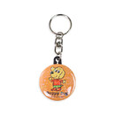 円形 ラメ缶バッジキーホルダー 38mm