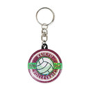 円形 ラメ缶バッジキーホルダー 44mm