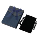 オプション（有料）でミニポーチ付きギフトボックスに変更可能