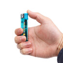 レバーを押し下げて簡単に着火できるプッシュ式ライター