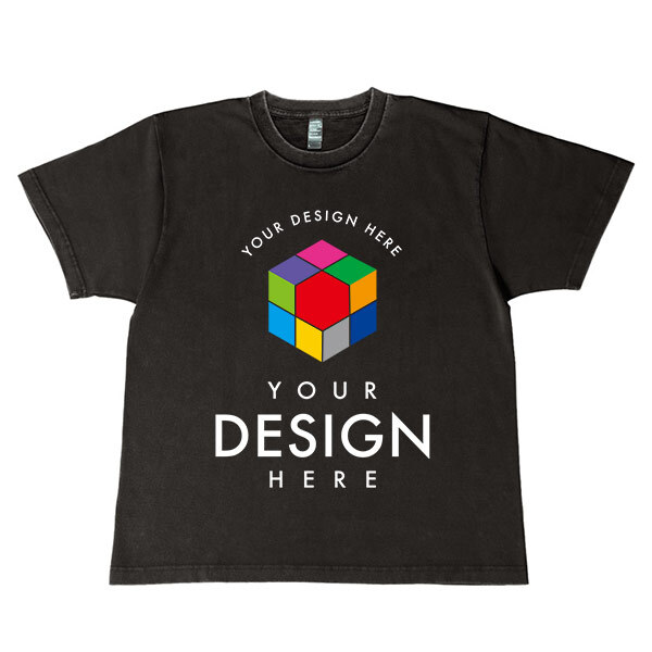 D-FACTORY 6.6oz プレミアムヴィンテージTシャツ ※アイテムカラー：ヴィンテージハードブラック