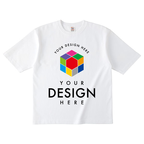 Cross Stitch 6.2oz マックスウェイト オーバーサイズ 五分袖Tシャツ