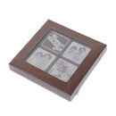 窓付きキャラメル箱パッケージで、中身が見えます