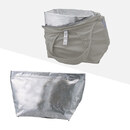 内側のアルミ蒸着が取り外しが可能で、外側のバックが洗えて衛生的です