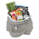 見た目よりも大容量な約15L！底面は冷凍食品がピッタリ入るサイズ