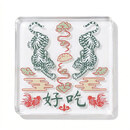 正方形 アクリルステッカー（クリア）