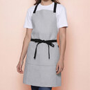 着用イメージ（モデル身長168cm、ライトグレー&times;ブラック、Fサイズ）