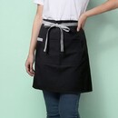 着用イメージ（モデル身長159cm、ブラック&times;ライトグレー、Fサイズ）