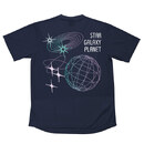 背中にも大きくプリントが可能！