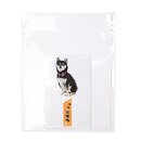 フレーム付きで、1点ずつ台紙入りのOPP袋に入れてお届け