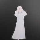 デザインがある箇所に必ず白いインクを背景として使用します