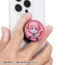 円形 アクリルスマホグリップ POCOPOCO（クリア）