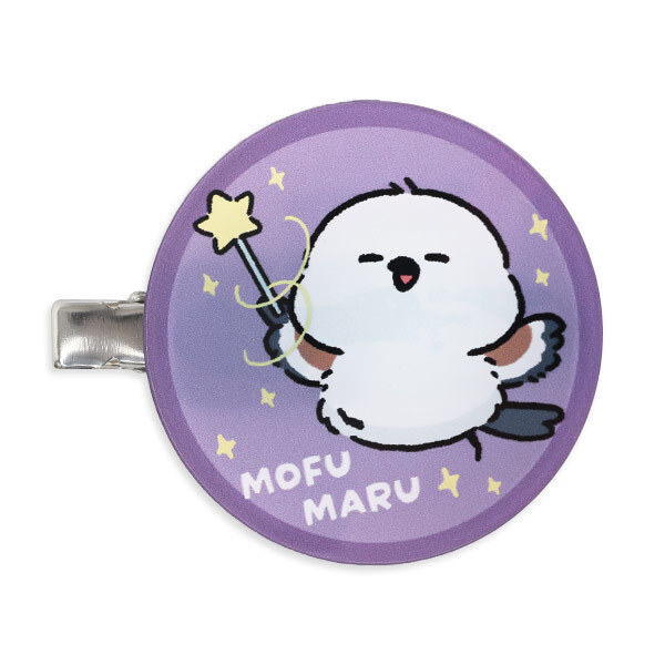 円形 前髪クリップ（クリア）