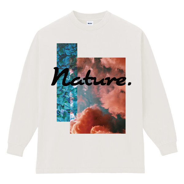LIFEMAX 6.5oz ピグメントダイロングスリーブTシャツ