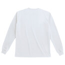 BEES BEAM 4.1oz ファイバードライ長袖Tシャツ　アイテムカラー：ホワイト