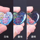シルバーのメタリック感や透明素材のぷるんとしたクリア感を活かしたデザインもおすすめ！