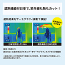 遮熱機能付き日傘で、紫外線も熱もカット！