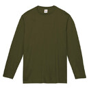 Printstar 5.6oz ヘビーウェイト長袖Tシャツ　アイテムカラー：アーミーグリーン