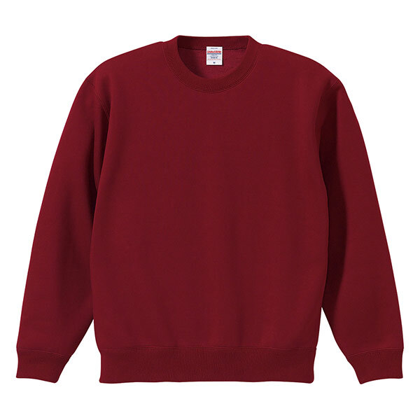 United Athle 10.0oz T/C クルーネック スウェット（裏起毛）バーガンディ