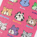 パズルの全面にフルカラープリントが可能!